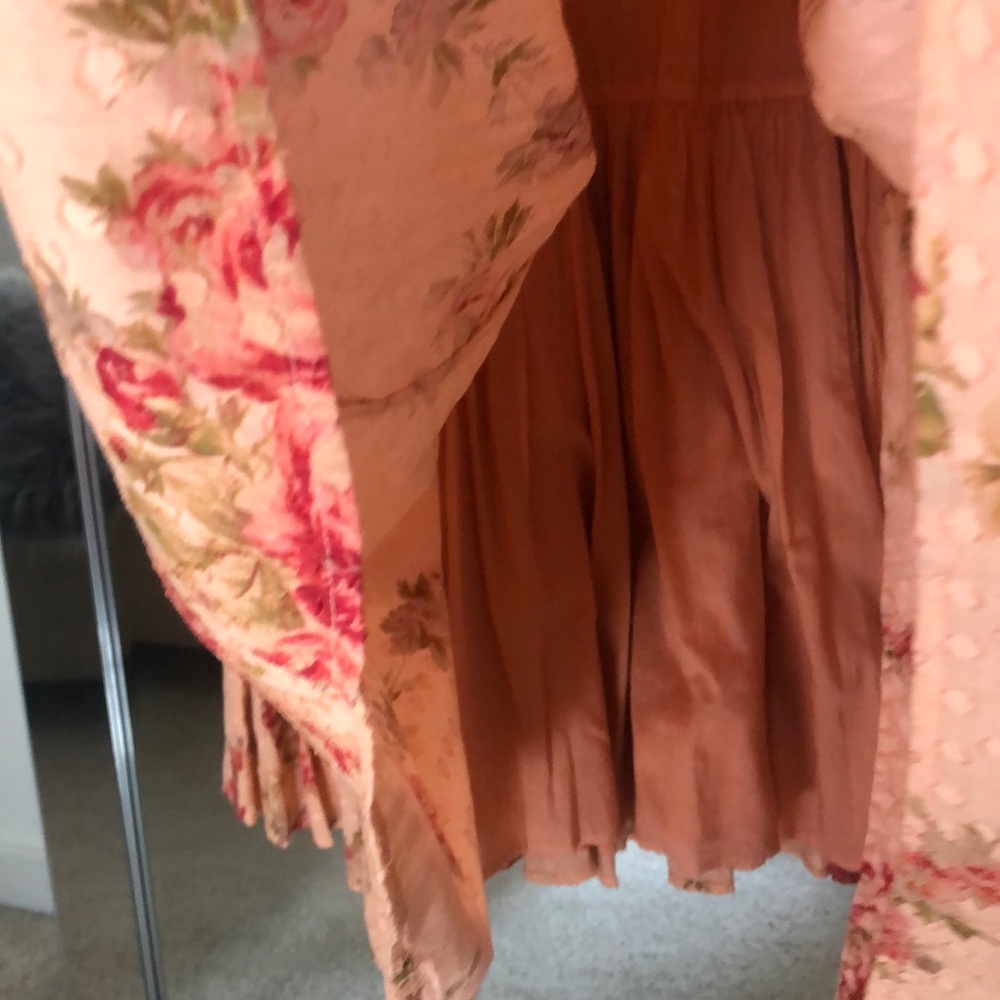 LoveShackFancy Colby Dress in Pink Lemonade NWT 0 - Picture 11 of 16